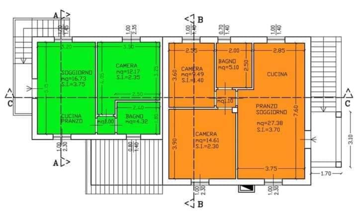 齐奇亚诺Casa Galina别墅 外观 照片